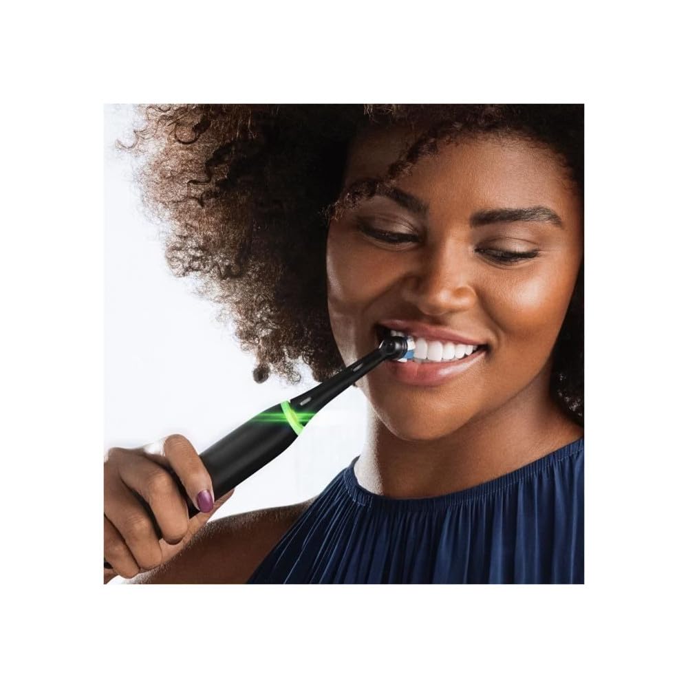 Oral-B iO 5N Elektrische Zahnbürste, Schwarz, Bluetooth, 1 Bürste, 1 Reiseetui