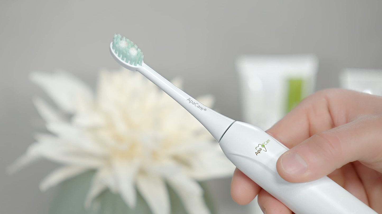 ApaCare Sonic Professional Schallzahnbürste | Elektrische Zahnbürste Schall | Schallzahnbürste Sensitive | Elektrische Zahnbürste Whitening