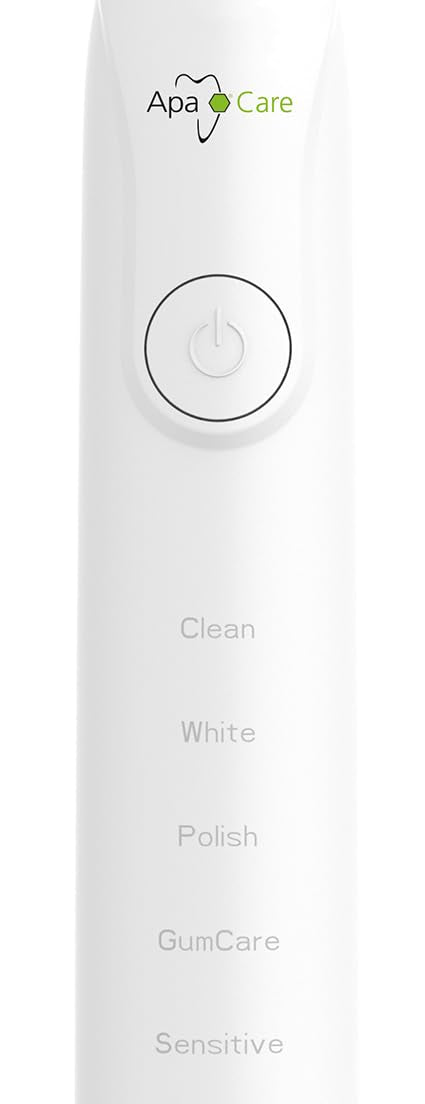 ApaCare Sonic Professional Schallzahnbürste | Elektrische Zahnbürste Schall | Schallzahnbürste Sensitive | Elektrische Zahnbürste Whitening