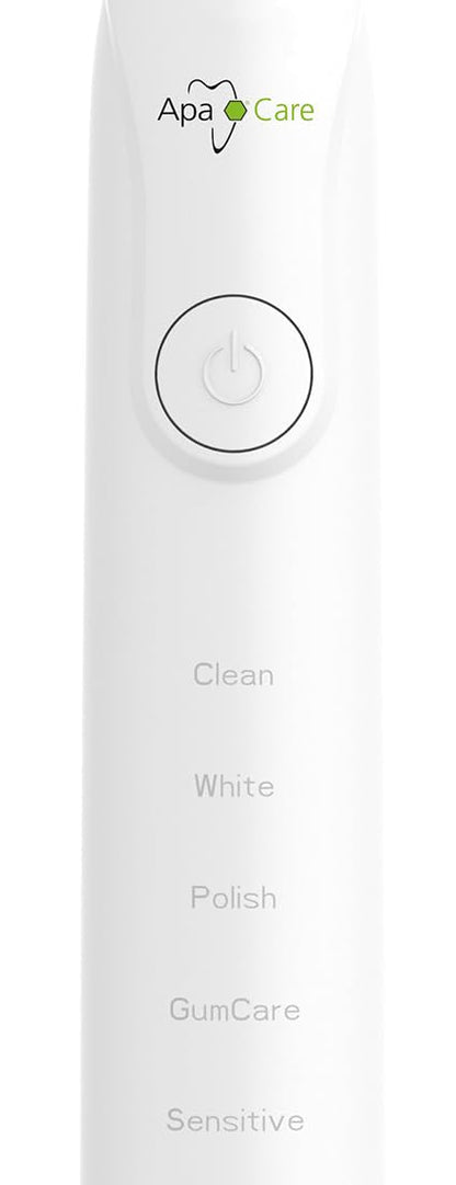 ApaCare Sonic Professional Schallzahnbürste | Elektrische Zahnbürste Schall | Schallzahnbürste Sensitive | Elektrische Zahnbürste Whitening
