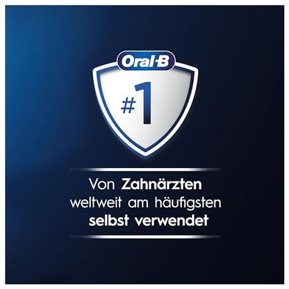Oral-B iO Series 10 Elektrische Zahnbürste/Electric Toothbrush, 7 Putzmodi für Zahnpflege, iOSense, Farbdisplay, Lade-Reiseetui, Designed by Braun, cosmic black