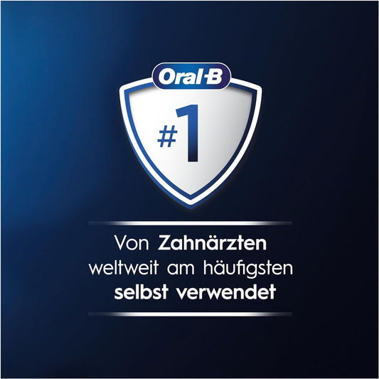 Oral-B Pro 3 3900 Elektrische Zahnbürste,Electric Toothbrush, Doppelpack, drei Putzmodi, 360° Andruckkontrolle für Zahnpflege, Designed by Braun, Geschenk Mann,Frau, Black,Pink