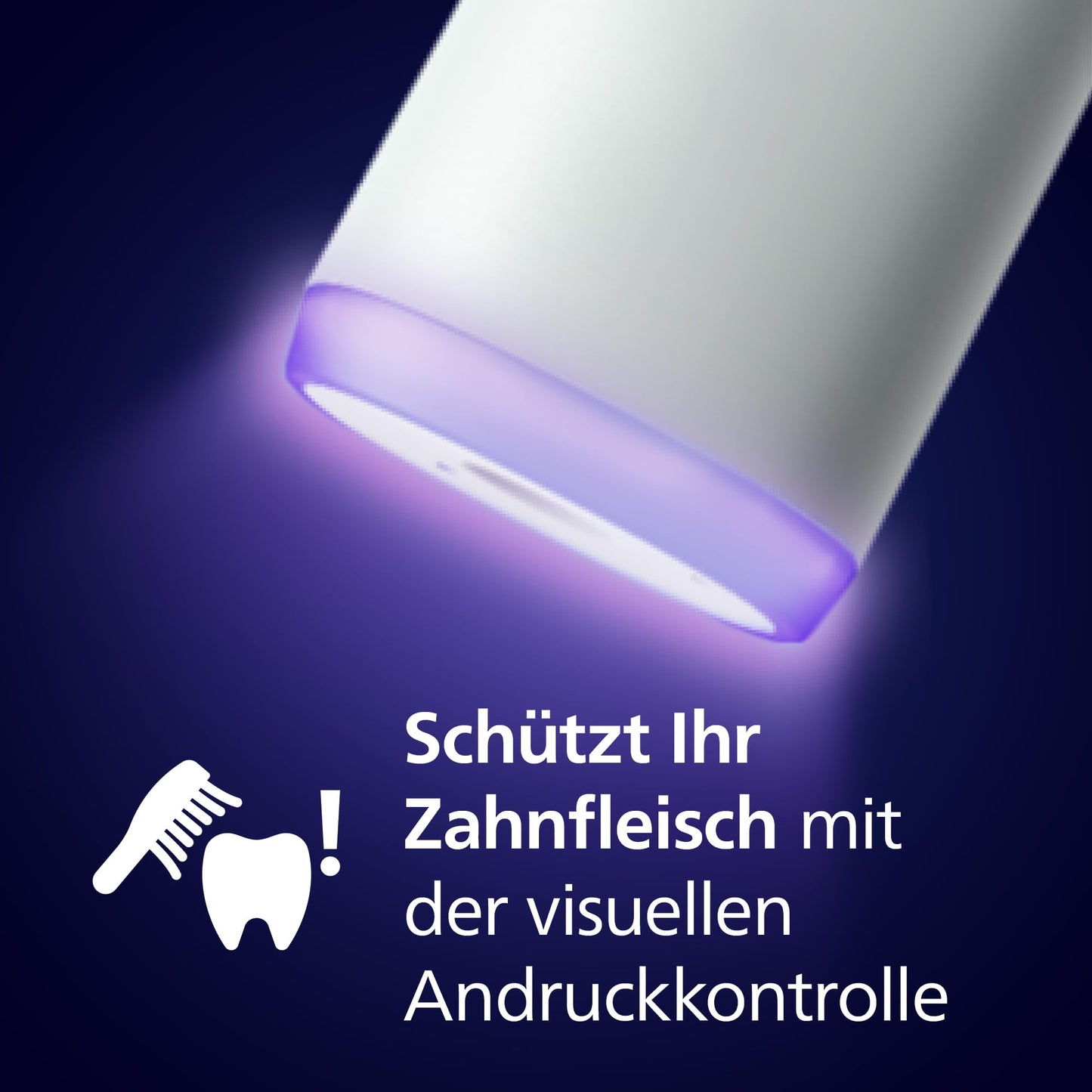 Philips Sonicare 7100 elektrische Zahnbürste, Schallzahnbürste mit App, 4 Putzmodi und 3 Intensitätsstufen, Andruckkontrolle, EasyStart, SmarTimer, Weiß, Modell HX7420/02 [Neue Technologie]