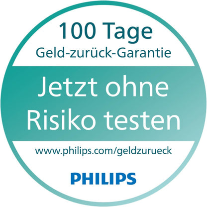Philips Sonicare DiamondClean Smart 9400 elektrische Zahnbürste, Schallzahnbürste mit App, Drucksensor, Bürstenkopferkennung, 4 Putzmodi und 3 Intensitätsstufen, Schwarz, Modell HX9917/89