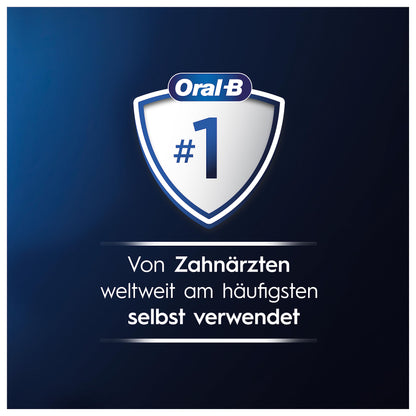 Oral-B iO Series 5 Plus Edition Elektrische Zahnbürste, Electric Toothbrush, inkl. 3 Aufsteckbürsten, 5 Putzmodi für Zahnpflege, Reiseetui, Designed by Braun, matt black