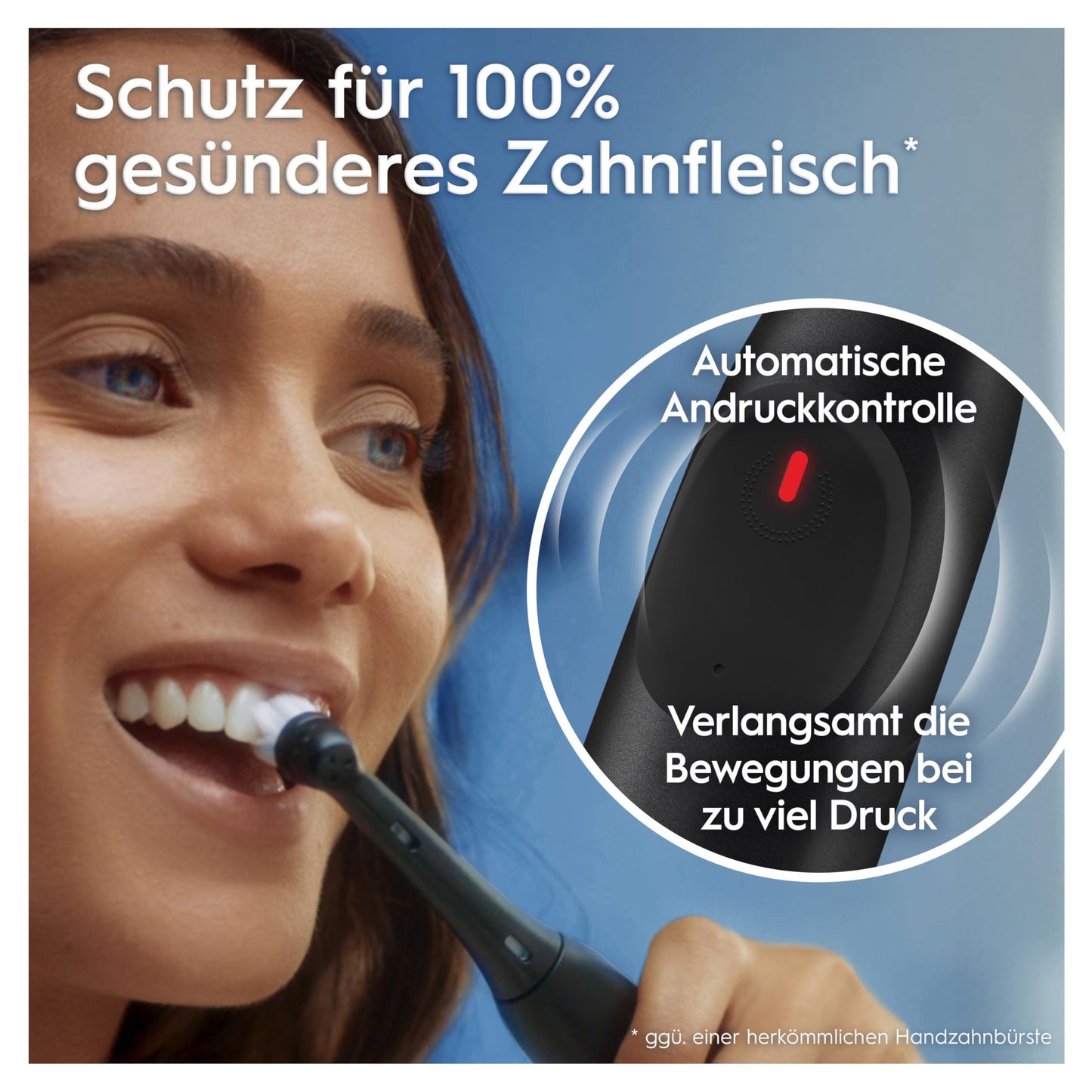 Oral-B iO Series 2 Elektrische Zahnbürste,Electric Toothbrush, DUO Pack inkl. zweitem Handstück, 3 Putzmodi für Zahnpflege, Magnet-Technologie, Designed by Braun, Night Black , Calm Pink