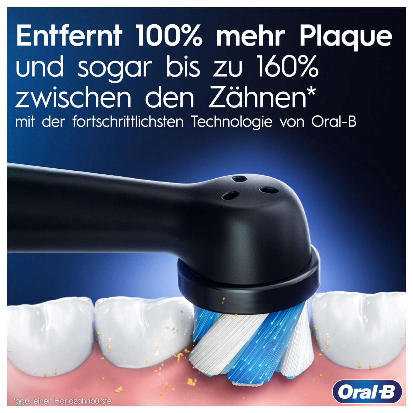 Oral-B iO Series 5 Plus Edition Elektrische Zahnbürste/Electric Toothbrush, Doppelpack PLUS 2 Aufsteckbürsten + Magnet-Etui, 5 Putzmodi, Designed by Braun, Matt Black/Quite White